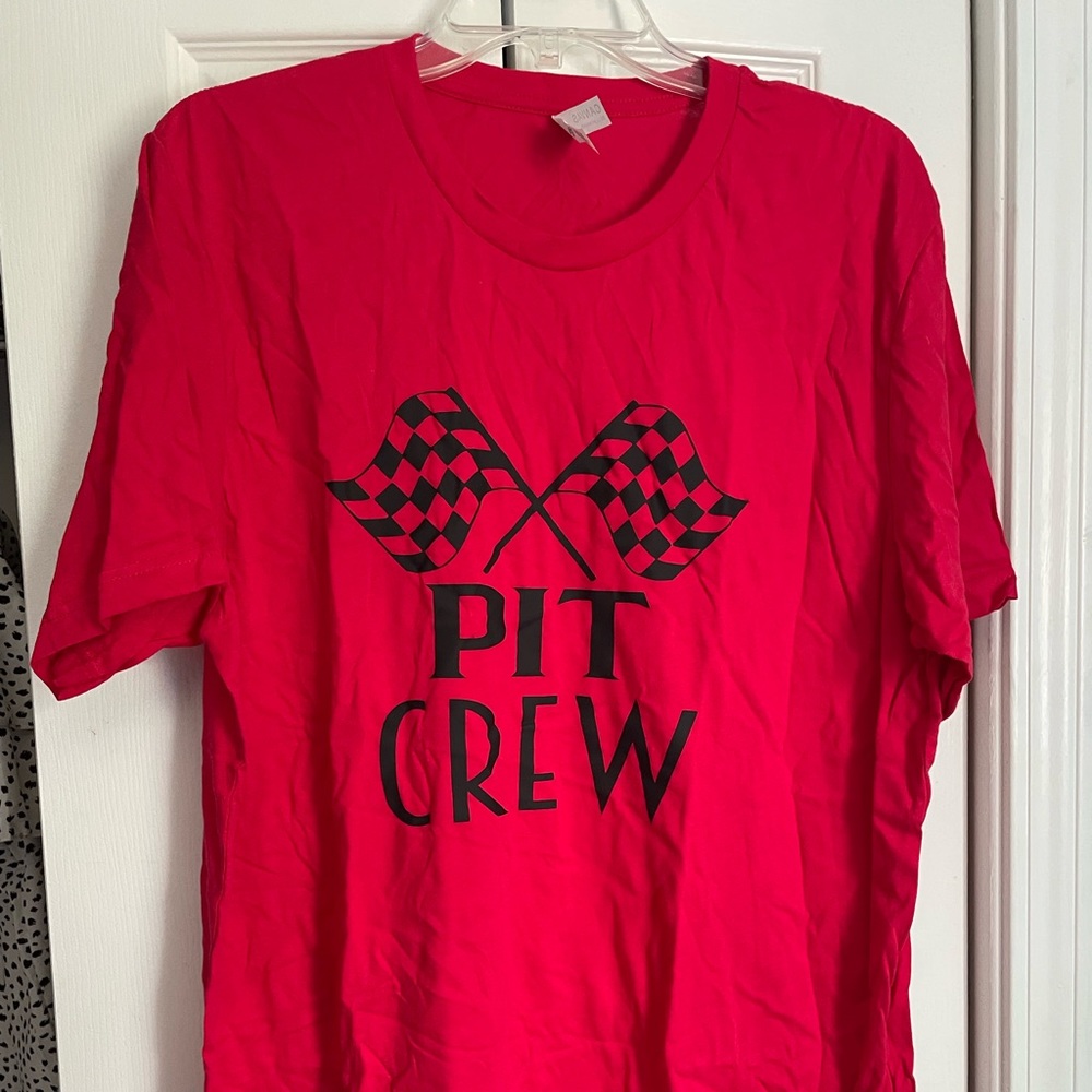 Pit crew XL adult unisex tshirt